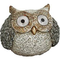 Country Living Animal Solar Powered Garden Ornament - Polystone Mosaic