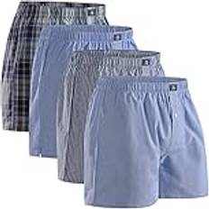 Danish Endurance Boxershorts 4-Pack - Mixad Blå/Randig