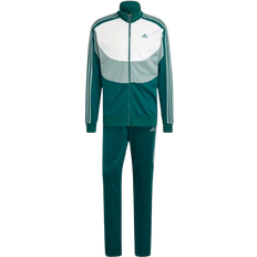 Adidas Track Suit Colorblock - Collegiate Green/Silver Green/White