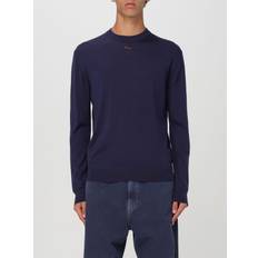 Leather Jumpers Diesel Sweater Men - Blue