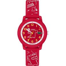 Lacoste Unisex Wrist Watches Lacoste 12.12 Kids 2030059 33 mm Analog Kvarts Mineralglas Red 15 mm