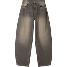 Bershka Baggy Balloon Leg Jeans - Grey Wash