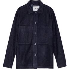 NN07 Herre Skjorter NN07 Isak 1630 - Navy Stripe