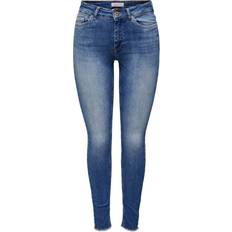 Viscose Jeans Only Onlblush Mid Waist Skinny Fit Jeans