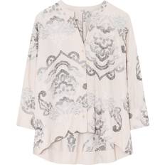 Gustav Skjorter Gustav Silja Embroidery Shirt 55605 - Ivory