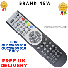 TV Remote Control GU22WDVD10