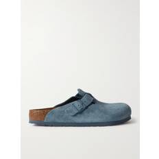 Birkenstock Tresko Birkenstock Boston Suede Clogs - Men - Blue