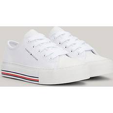 Tommy Hilfiger Glitter Canvas Lace-Up Trainers