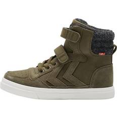 Hummel Vinterstøvler Stadil Winter High Jr - Khaki Green
