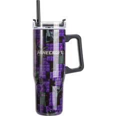 Minecraft 940ml Double Walled Tumbler Cup Travel Mug