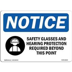 Office Supplies SignMission OSHA Notice Sign 10 x 14 in.