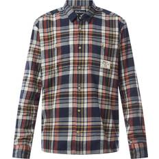 Flannel Shirts - Multicoloured Barbour Hanley Relaxed Checked Long Sleeve Shirt - Multi