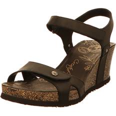 39 ½ Sandalen met hak Panama Jack Julia Basics - Zwart