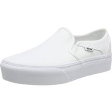 Skor Vans Asher Platform Sneakers - White