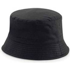 Uni Chapeaux Beechfield Reversible Bucket Hat - Black