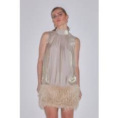 Bruuns Bazaar Dame Kjoler Bruuns Bazaar Kassianibbnarine Dress - Gold Sand