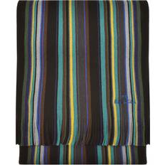 Multicolore Écharpes Paul Smith Multicolour Stripe Scarf - Black