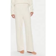 Calvin Klein Ensfarvet Bukser Calvin Klein Plush Knit Lounge Joggers - White