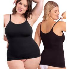 Shapermint Women Tops Shapermint High Compression Scoop Neck Cami Tank Top 2-Pack