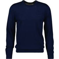 Gant Extrafine Merino Wool Crew Neck - Marine