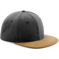 Beechfield Unisex Snapback - Wildlederimitat