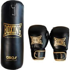 Boxing bag ASG Junior Boxing Bag 15 Kg. (Gloves Bag) Black/Gold