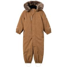 Jungen Jumpsuits Name It NmmSnow Schneeanzug - Brown Sugar