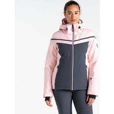 Pink - Sportswear Garment Jackets Dare 2b Women's Flurry Ski Jacket - Rose Pink Grey