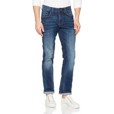 Camel Active Cotton 5-Pocket Regular Fit Jeans - Blue