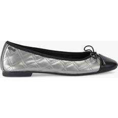 Grey - Women Low Shoes Carvela Prima Ballet Flats - Grey