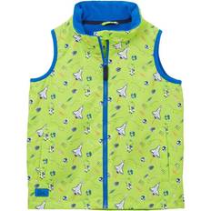 Lighthouse Alex Kids Printed Gilet - Lime Space Print