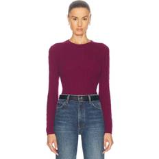 Polo Ralph Lauren Purple Jumpers Polo Ralph Lauren Long Sleeve Sweater - Plum Heather/Burgundy