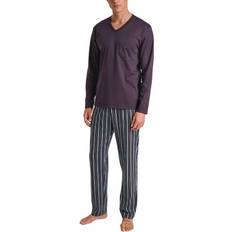Herre - Lilla Nattøj Calida Relax Streamline 5 Pyjama - Plum - Kampagne
