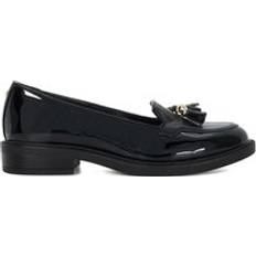 Synthetic Loafers Dune London Grape Wide Fit Loafers - Black