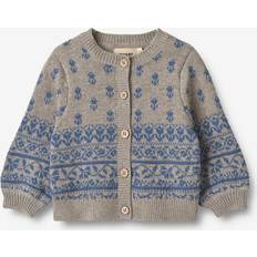 Wheat Strickpullover Wheat Strickpullover Mimi Jacquard - Warm Grey Melange