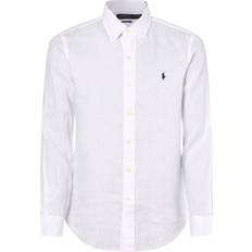 Polo Ralph Lauren Custom Fit Linen Shirt - White