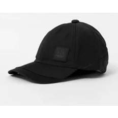 Armani Exchange Unisex Accessories Armani Exchange Black Edition Logo Baseball Cap - Black