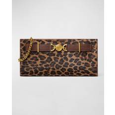 Versace Carteras de mano Versace Medusa 95 Leopard Clutch Brown Mocha