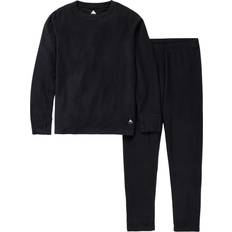 Boys Base Layer Burton Heavyweight Fleece Set - Kids' True Black