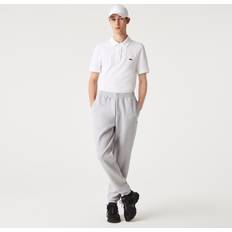 Men - Silver Pants Lacoste Classic Tracksuit Trousers - Grey