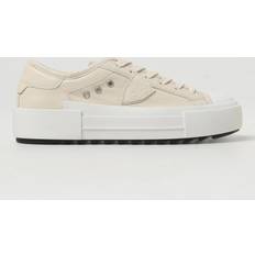 Philippe Model Dame Sneakers Philippe Model Bomuld Sneakers Paris Haute Tennis - Beige