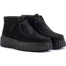 Clarks Boots Clarks Torhill Moss Suede Women's Black Boots
