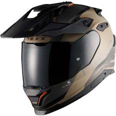 Bruna Motorcykelhjälmar Nexx Y.Travl Quest Adventurehjälm - Sand-Grå