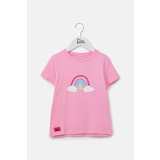 Lighthouse Causeway Kids T-Shirt - Rainbow Print