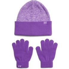 Under Armour Mützen Under Armour Classic Beanie Set Kinder 525 - Lila/Purple