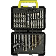 Ryobi bit and Drill Set 60 Pieces RAK60DDF (Accessory Set for Drilling and screwing)