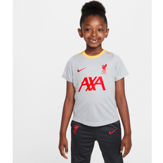 Nike Liverpool F.C. Academy Pro Third Younger Kids' Nike Dri-FIT Football Short-Sleeve Top Grey Polyester