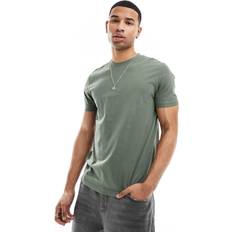 Clothing ASOS DESIGN Essential Crew Neck T-Shirt - Khaki/Green