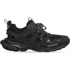 Balenciaga Track Nylon Mesh Rubber Sneakers - Black