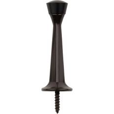 Door Stops National Hardware V243 3 Inch Baseboard Door Stop - Oil Rubbed Bronze (Pack of 5)